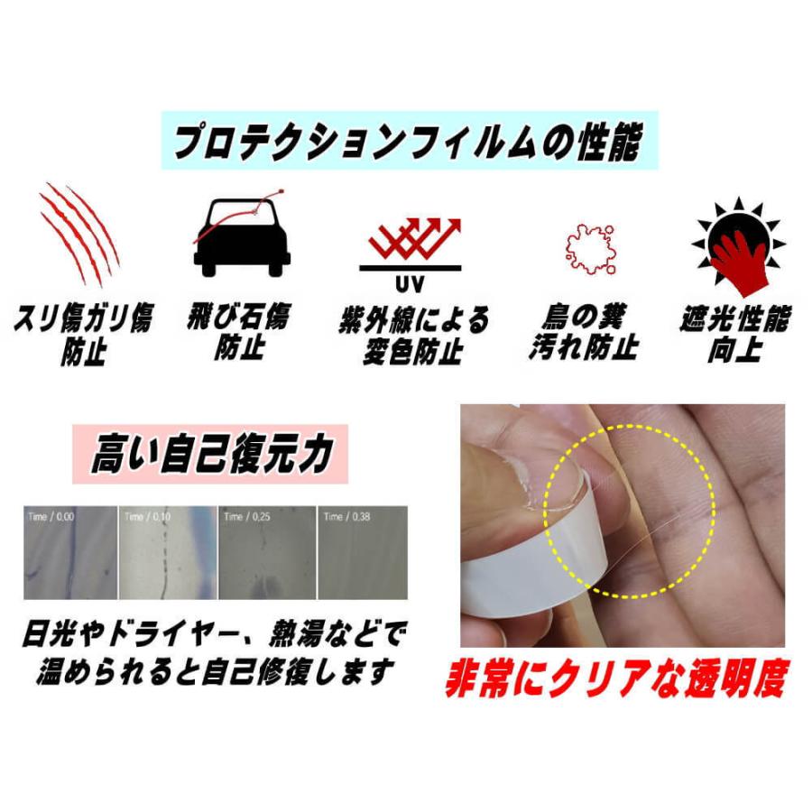 状態確認　※傷あり(傷というより折れ) AUTOMAX izumi ドアノブスクラッチガード (CX-5 KF系) 車種専用