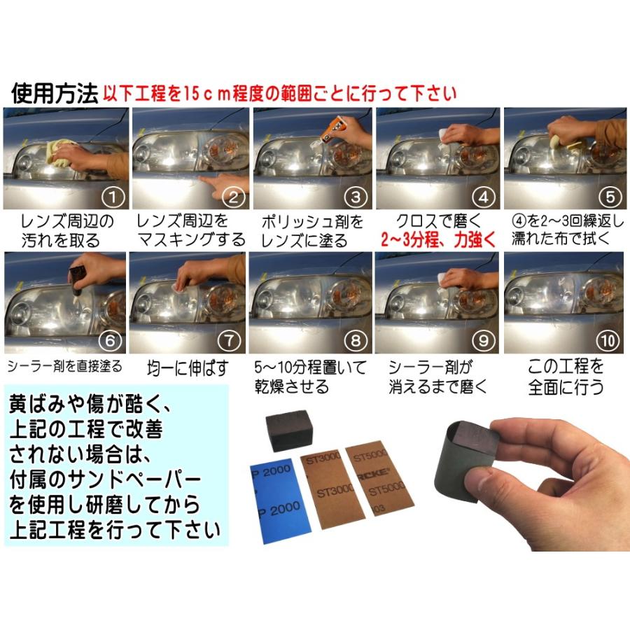 真人さん専用　ヘッドライトリペア12本 AUTOMAX izumi QUIXX クイックス ヘッドライト用レストアキット ヘッド