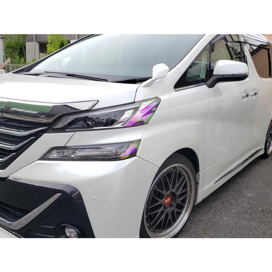 トヨタ　ライズ　ヘッドライト左右 ヘッドライトサイドフィルム (ライズ) 車種専用 カット済み 左右