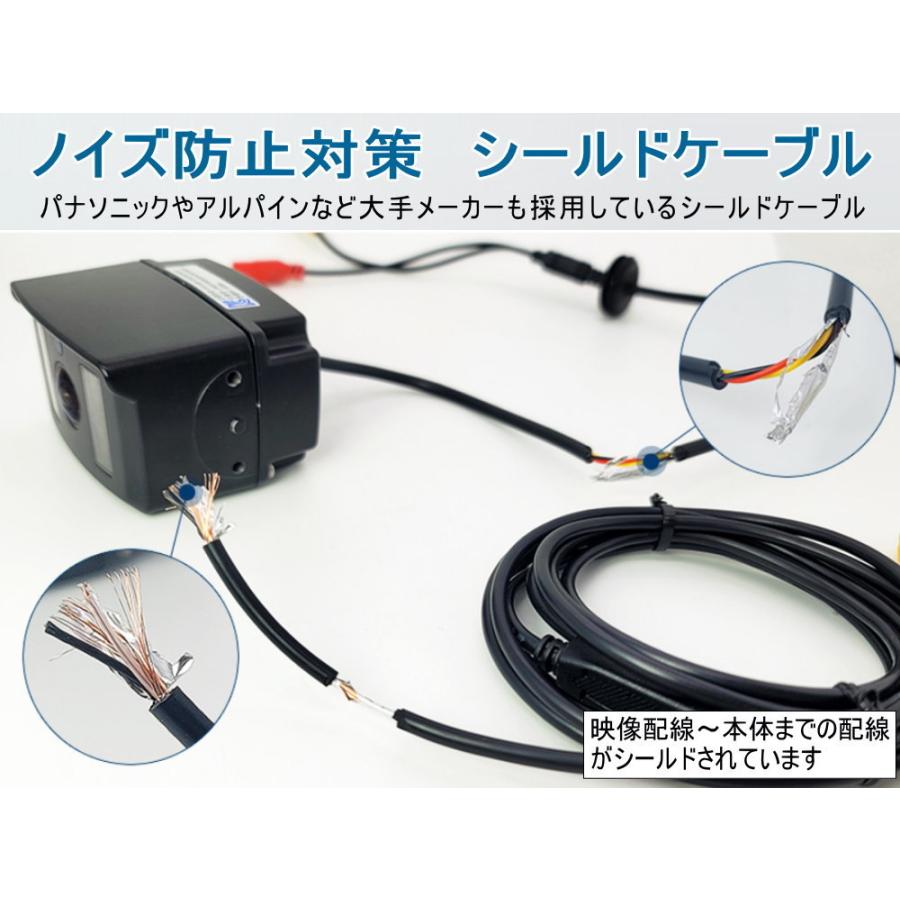 一点のみ✨ バックカメラ 超広角 ケーブル付き トラック 後付け 黒 楽天市場】バックカメラ(広角170度) 拡光6層レンズ採用 暗視機能