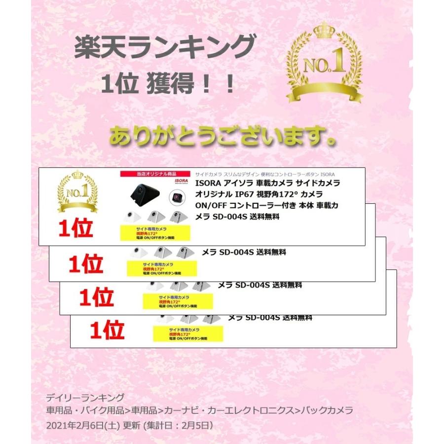 AUTOMAX izumi サイドカメラ 車検対応 オンオフスイッチ付き 超 AUTOMAX izumi サイドカメラ 車検対応 オンオフスイッチ付き 超