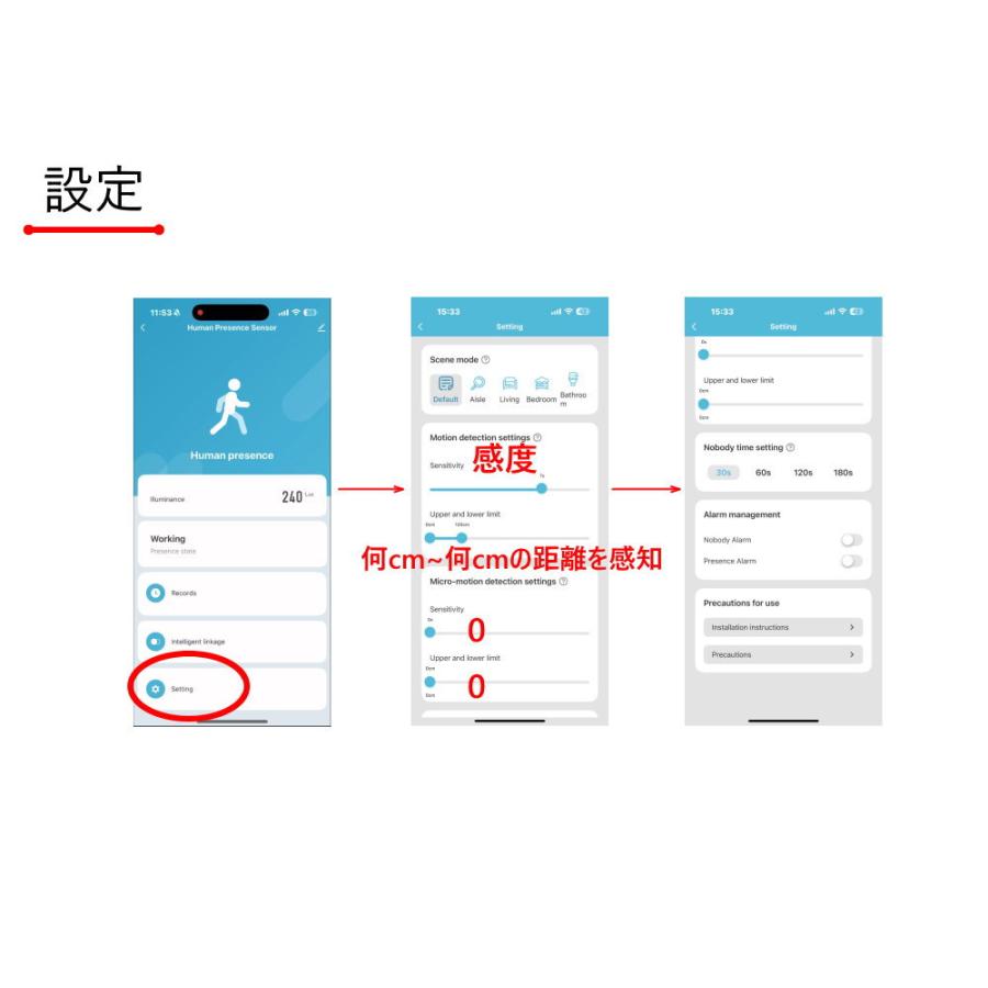 見守りセンサー 動きが無いときにお知らせ 高齢者 見守り ひとり暮らし