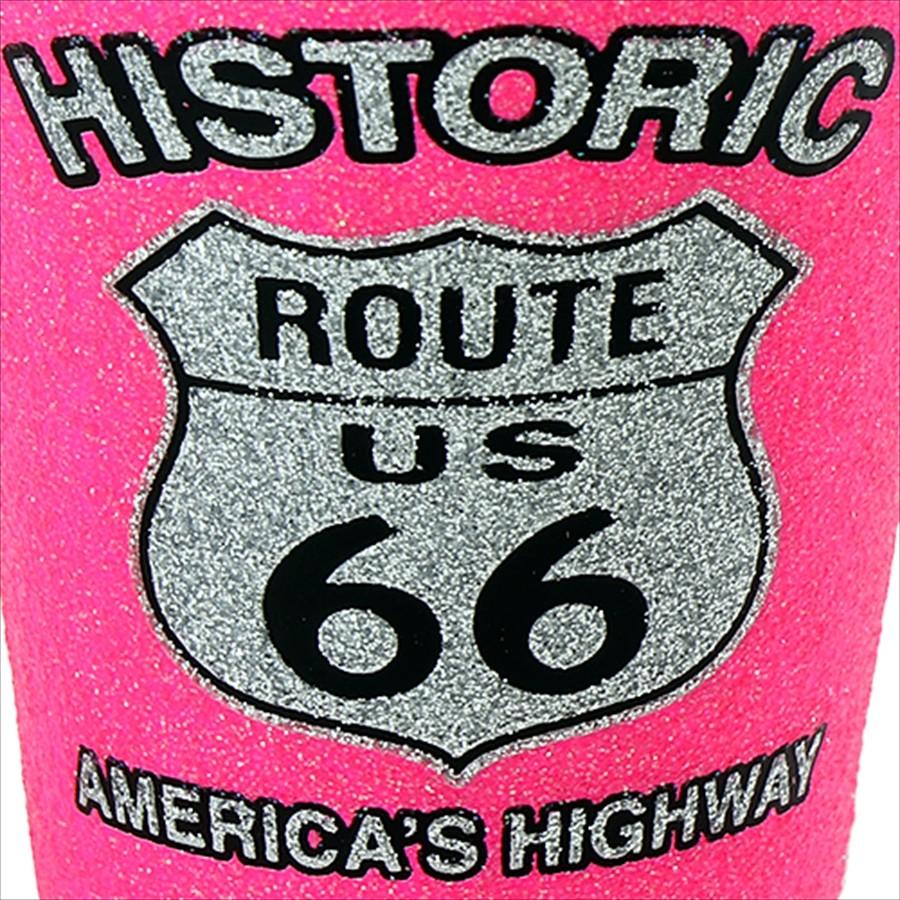 ルート66 ショットグラス Rute66 Rt 66 グラス ピンク ラメ フレーク グリッター ウイスキー 小物入れ 66 Ad Sg 1091gl Gta Good Trade Agency 通販 Yahoo ショッピング