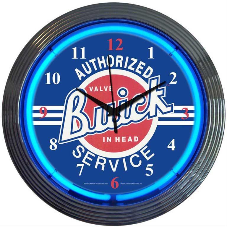 ビュイック BUICK 15インチ ウォールクロック 壁掛け時計 ネオン