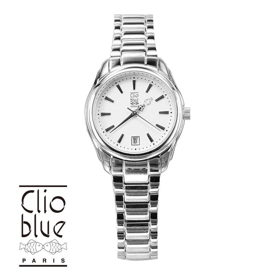Clio Blue クリオブルー PARIS-FRANCE 腕時計 シルバー レディスウォッチ Clio Blue(クリオブルー) – ELZION