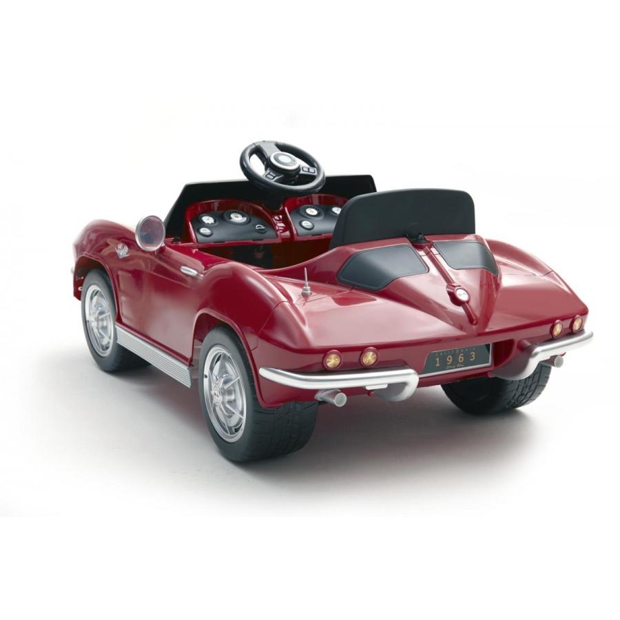 シボレー コルベット 電動 子供 自動車 キッズ 12v スティングレイ コンバーチブル 赤 ワイヤーホイール バッテリーカー Klv Gta Good Trade Agency 通販 Yahoo ショッピング