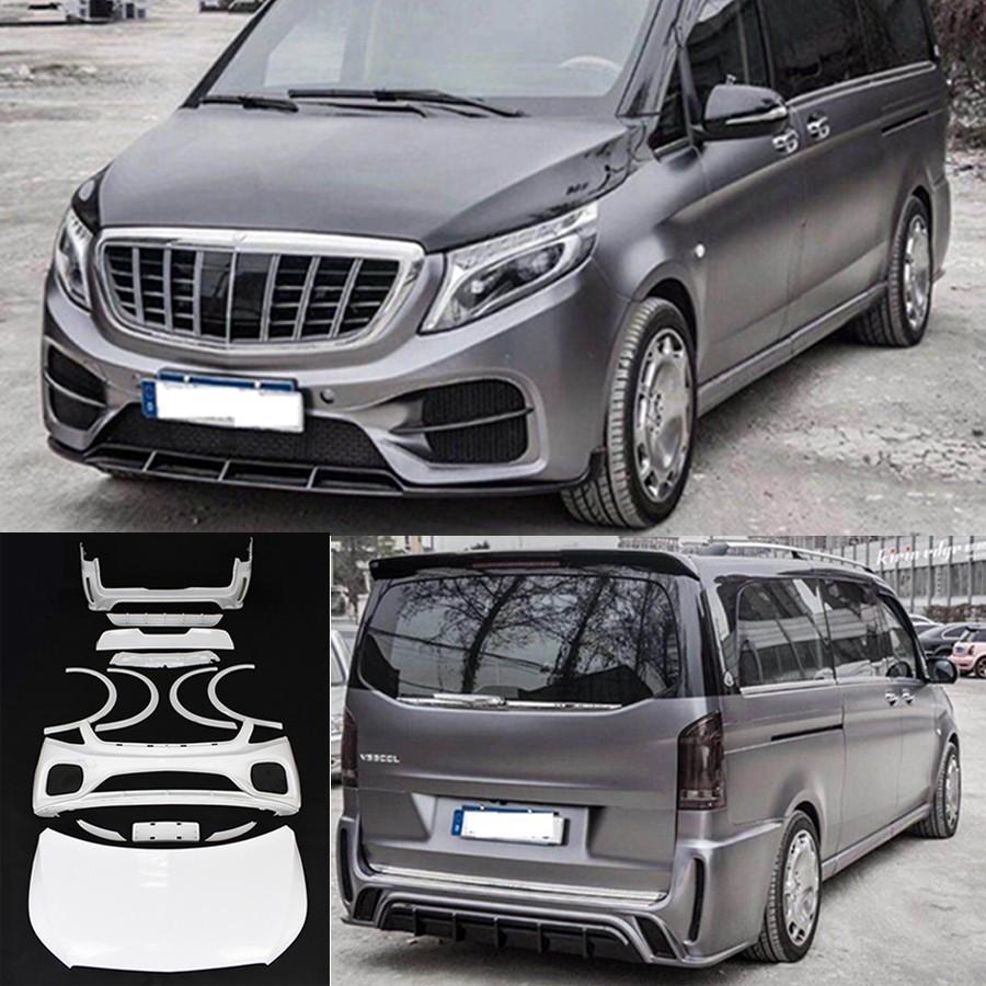 メルセデスベンツ Mercedes Benz Vクラス W447 V220d カスタム エアロ バンパー キット マイバッハルック 中国製｜auto-parts