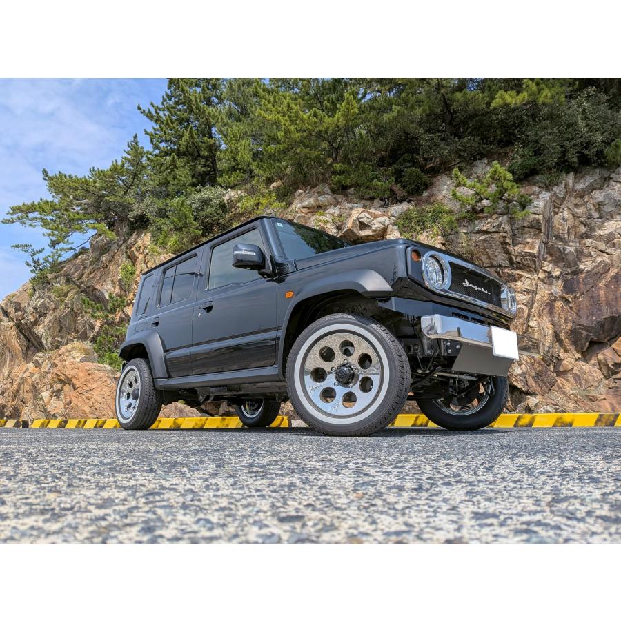 JB64/JB74/JC74】ステンレス製 アイコニックナナマルフロントバンパー