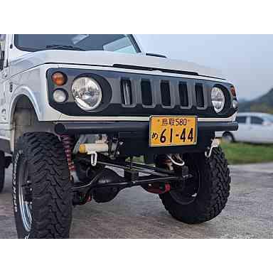ジムニー JA22 JA12 用 フロントグリル FRPゲルコート仕上げ ジムニー