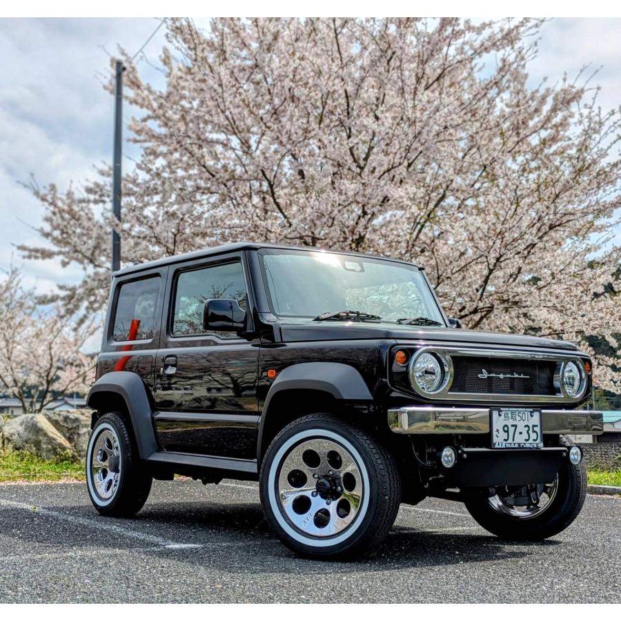 レンコンホイール4本　AXR Ramone 16インチ　アルミ　JB64ジムニー ジムニー 用 タイヤ ホイール セット AXR Ramone 鍛造 ダイヤ