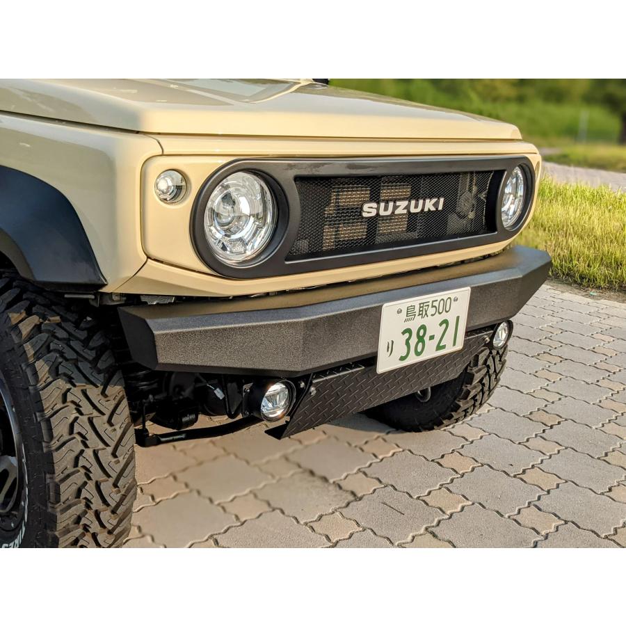 ジムニー フロントグリル JB64 JB74 用 【2トーンカラー】スズスポグリル    ジムニーシエラ カスタム グリル autorubys 塗装済納品 オートルビーズ｜auto-rubys｜04