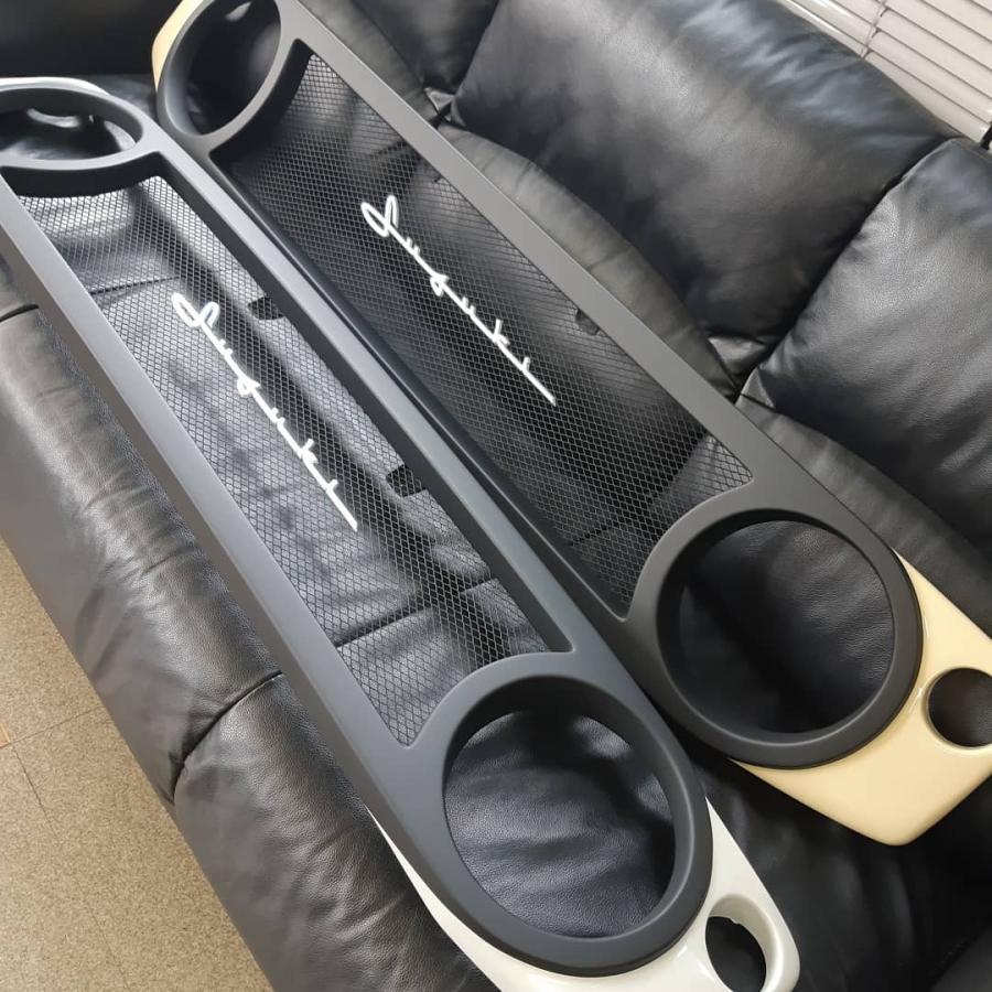 ジムニー フロントグリル JB64 JB74 JC74用 【2トーンカラー】スズスポ