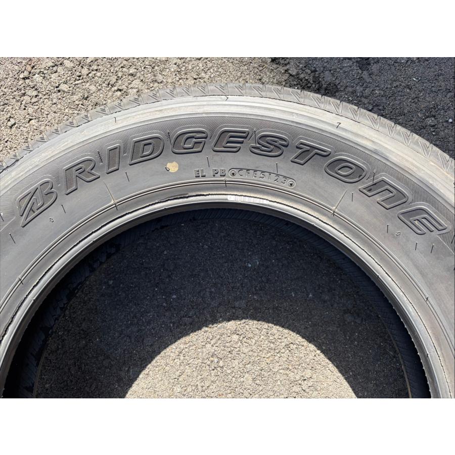 送料無料】ブリヂストンデューラー H/L 175/80R16 91S 23年製 9.5分山