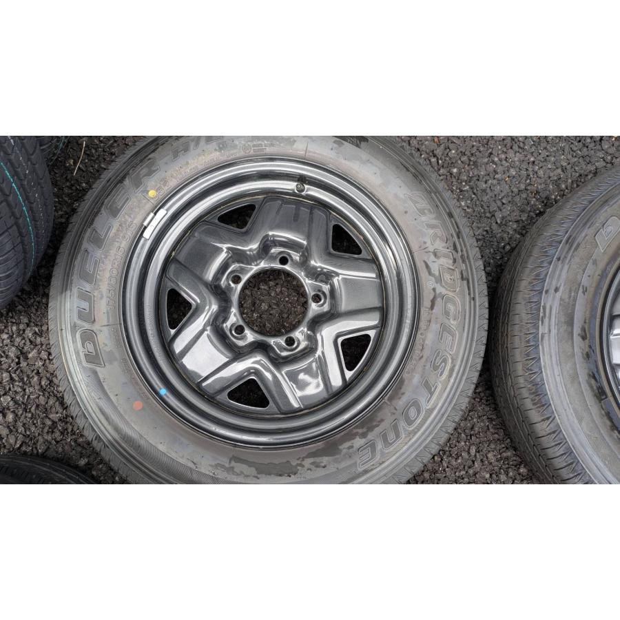 送料無料】ブリヂストンデューラー H/L 175/80R16 91S 9分山