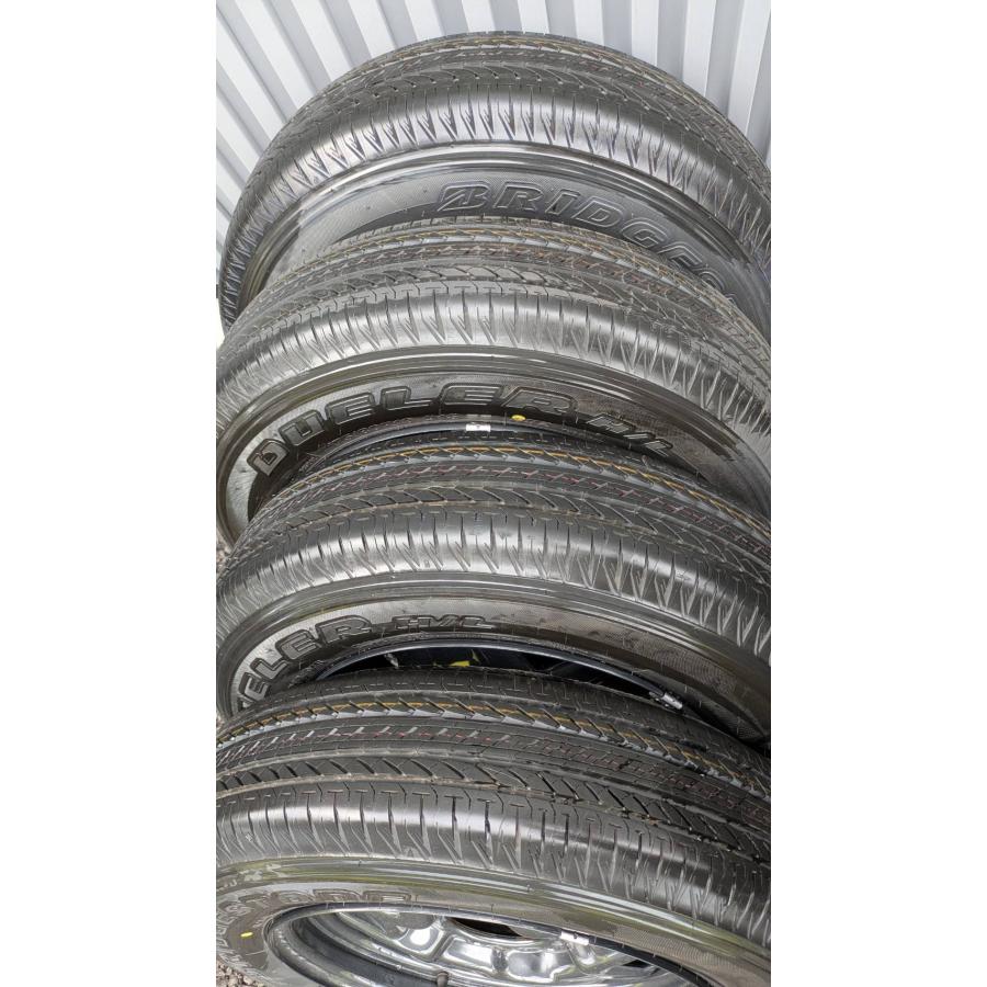 送料無料】ブリヂストンデューラー H/L 175/80R16 91S 9分山