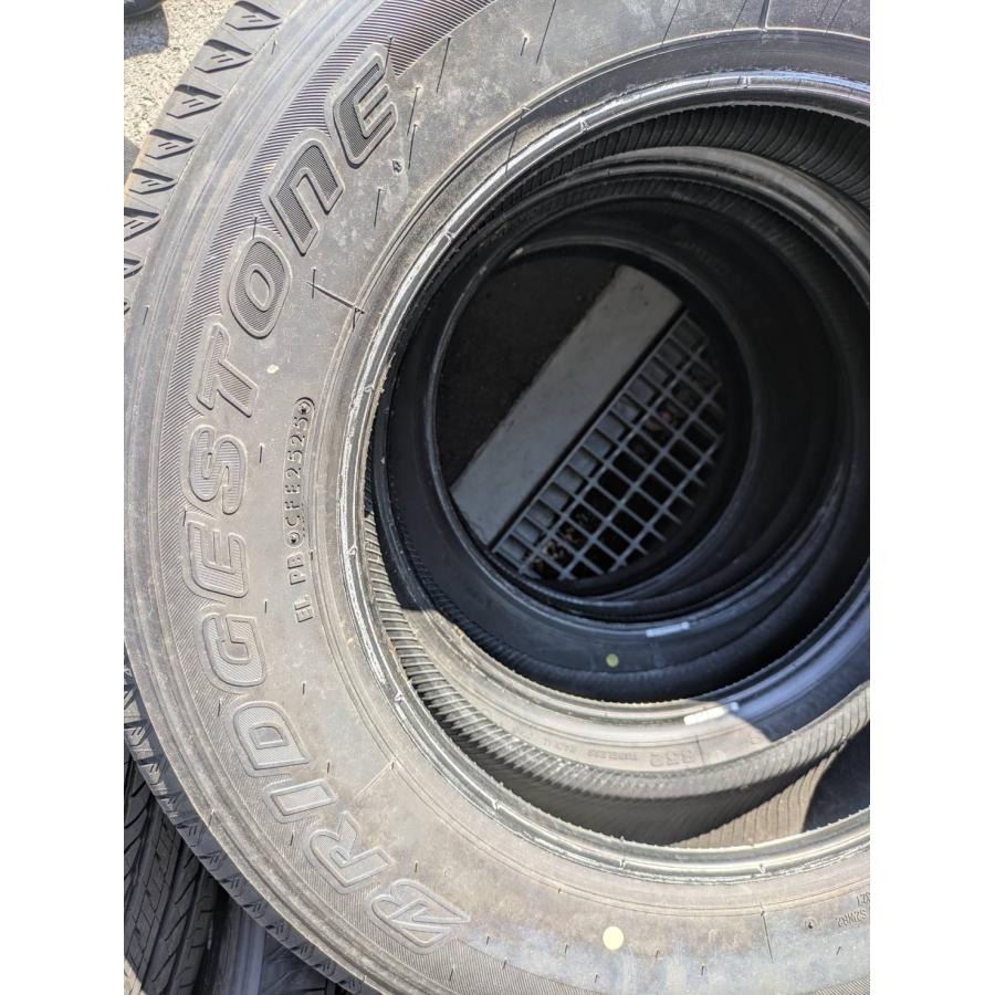 送料無料】ブリヂストンデューラー H/L 175/80R16 91S 25年製 新車外し