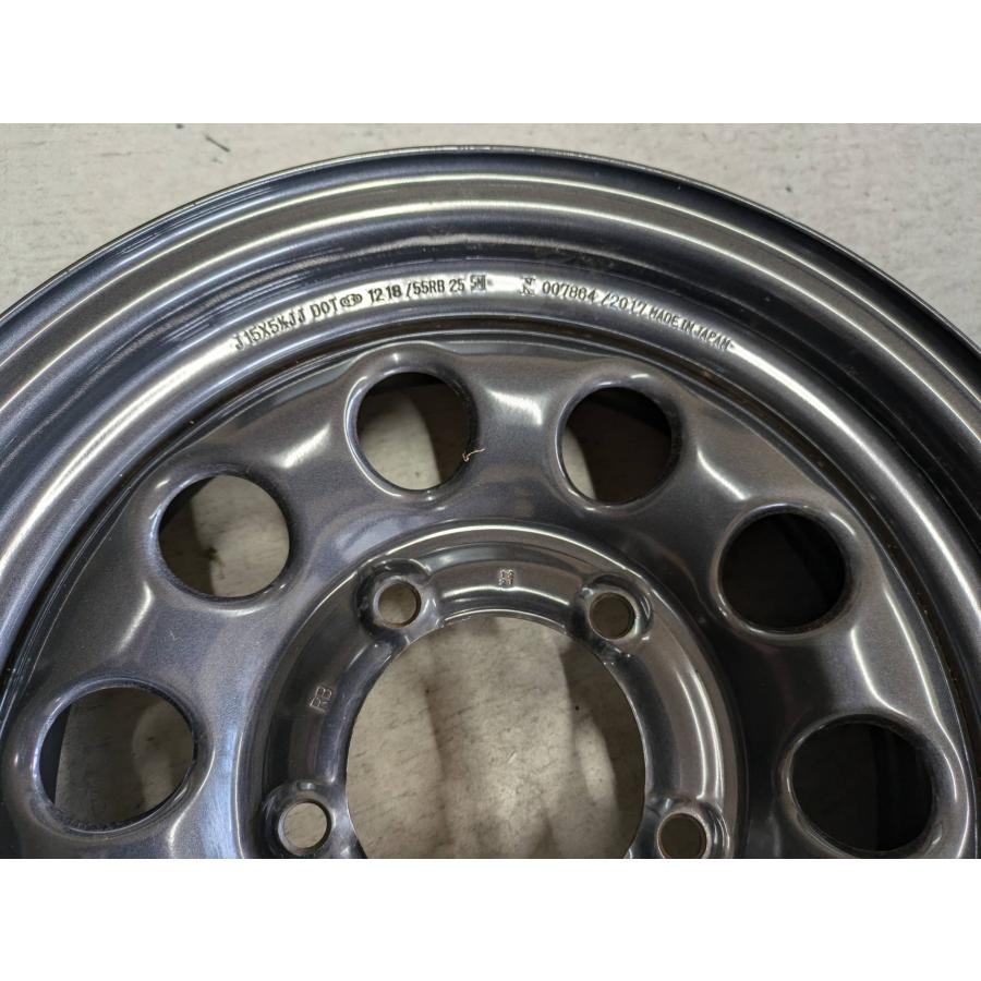 送料無料】スズキ ジムニーシエラ JB74用 純正鉄ホイール 5本セット  