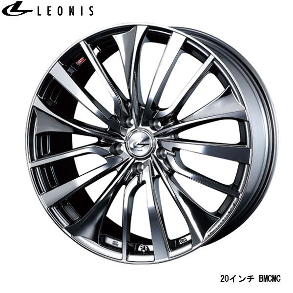 WEDS レオニスVT 17x7.0J+47 5H/100 BMCMC/ブラックメタルコートミラー 