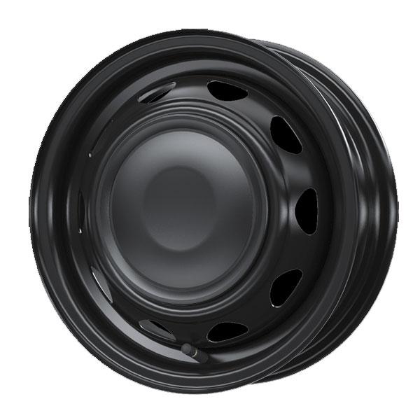 WEDS ネオキャロ 12x3.5B +34 12H マットブラック 4本 スチール