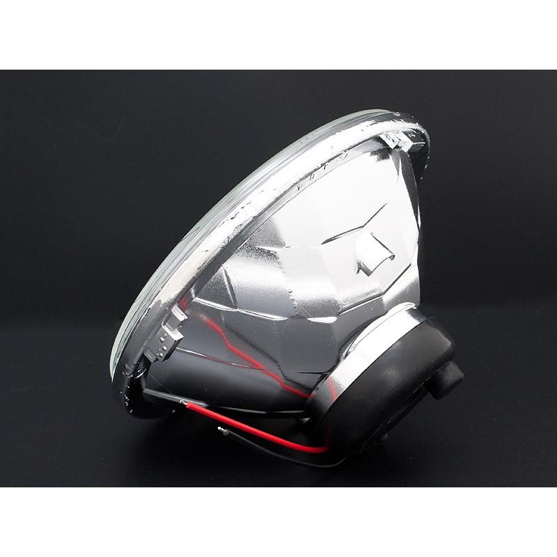 丸目2灯式ヘッドライト ジムニー JA11 JA12 2個セット ガラス製