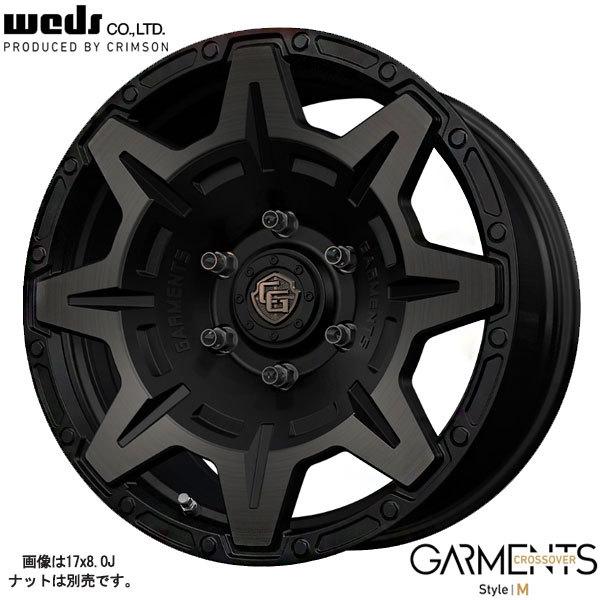 クロスオーバーガーメンツ Style M マウンテン 17X8.0J +20 6/139 FJクルーザー(10)向け ホイール 4本 送料無料/条件有