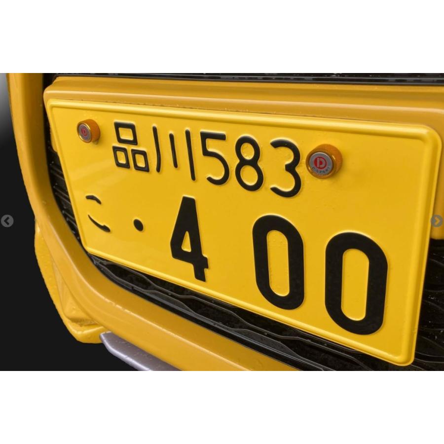 D-SPORT ナンバープレート ロックボルト TypeIII ブルー 4個1セット