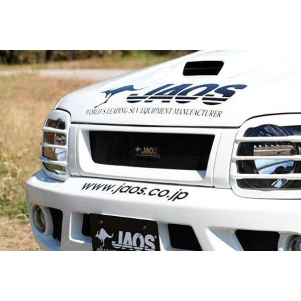 JAOS フロントグリル ジムニー JB23系 4型以降 02.01-18.02用 JAOS フロントグリル ジムニー JB23系 4型以降 02.01-18.02用