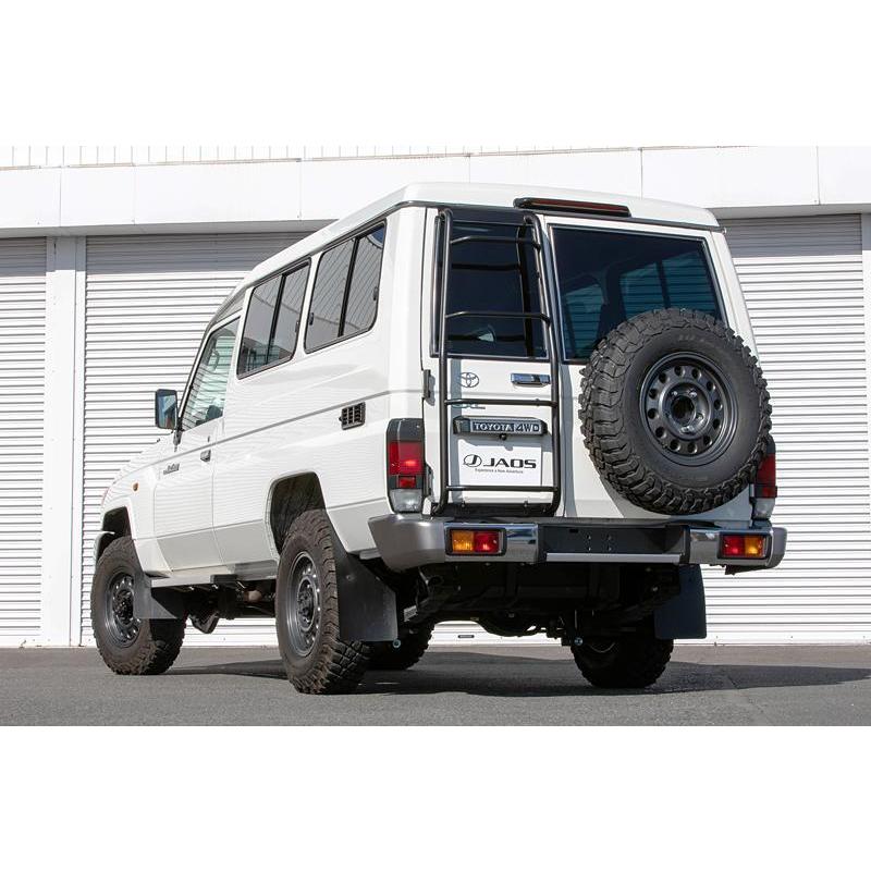 JAOS リヤラダーII ブラック ランドクルーザー 70系 ##J78（トゥループ