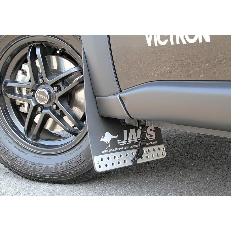 JAOS マッドガードIII フロントセット ブラック エクストレイル 31系