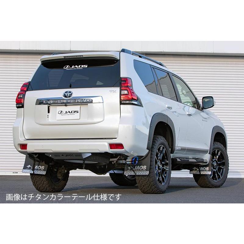 150 プラド用JAOS BATTLEZ テールパイプフィニッシャー マフラー