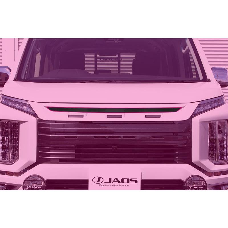 JAOS フロントグリル ブラックアウトステッカー デリカ D:5 19+ DIESEL
