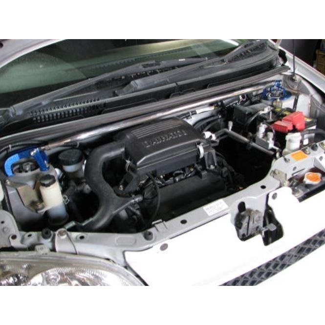 カワイ製作所 ミラ ミラアヴィ L250S L260S用 フロントストラットバー 
