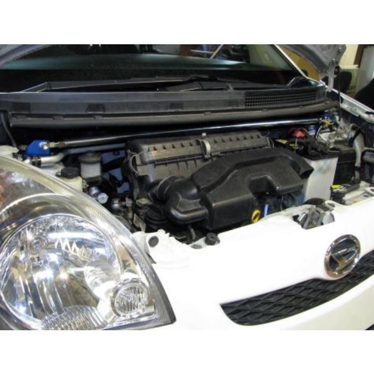 ストリートライド ダイハツ ○75系 車高調 フロントのみ ミラ ムーヴ等に カワイ製作所 ミラ L275S L285S 06/12 -用 フロントストラットバー