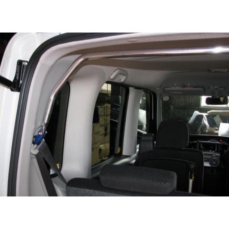 カワイ製作所 タント L375S 07/12 -用 リアピラーバー スクエアタイプ