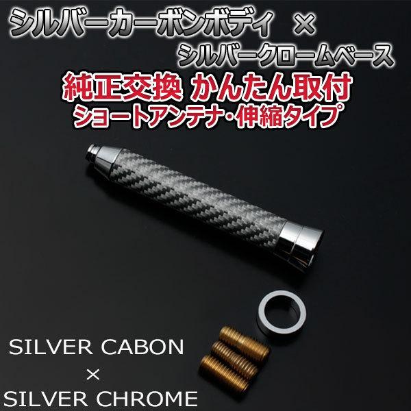 本物カーボン伸縮ショートアンテナ スズキ ワゴンR スティングレー MH35S MH55S シルバーカーボン/シルバーメッキ 車 :EIYU-11B-368:株式会社オートアディクション - 通販 - Yahoo!ショッピング 本物カーボン伸縮ショートアンテナ スズキ ワゴンR スティングレー MH35S MH55S シルバーカーボン/シルバーメッキ 車 :EIYU-11B-368:株式会社オートアディクション - 通販 - Yahoo!ショッピング
