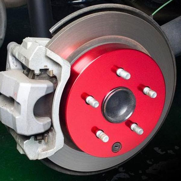 ブレーキカバー レクサス CT200h ZWA10 フロント / リアハブカバー 4枚セット レッド mars 日本製_4