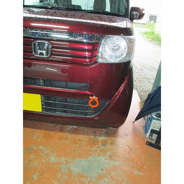 カワイ製作所 牽引フック フロント 可倒式 N-BOX JF3・4 17/09〜用