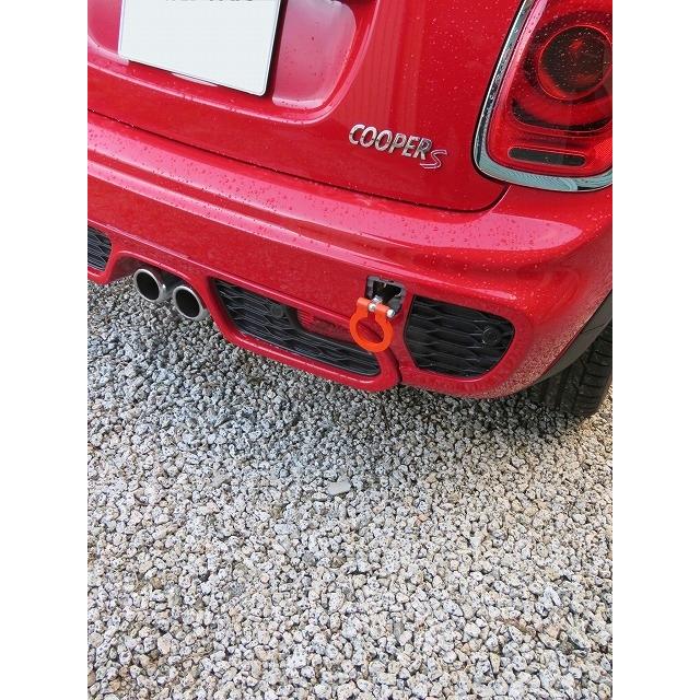カワイ製作所　牽引フック　フロント、リヤ可倒タイプ　アバルト595FIAT500 カワイ製作所 牽引フック フロント type可倒式 アバルト 595