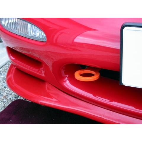 RX7 FD3S 牽引フック 可倒式　レッド 車 RX7 FD3S 牽引フック 可倒式 レッド