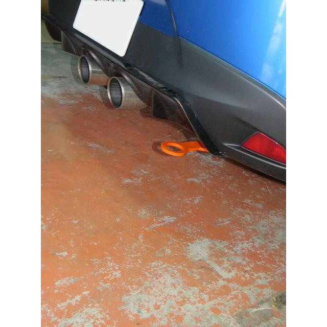 カワイ製作所 牽引フック リア 固定式 デミオ センターマフラー車 DJ5