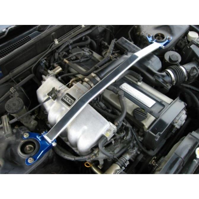 カワイ製作所 スカイライン R32 BNR32 GTR可 フロントストラットバー 