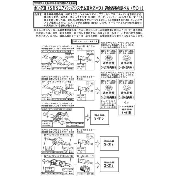 ハンドルボス 大恵 ステアリングボス アクティ HH5 HH6 エアバック対応