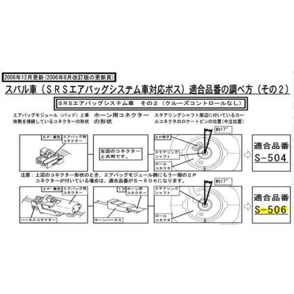 ハンドルボス 大恵 ステアリングボス サンバー TT 系 エアバック対応