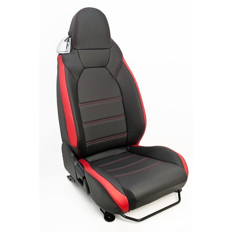 シートカバー　ブラック　レッド G'BASE コペン LA400K シートカバー ブラック X レッド : 株式会社