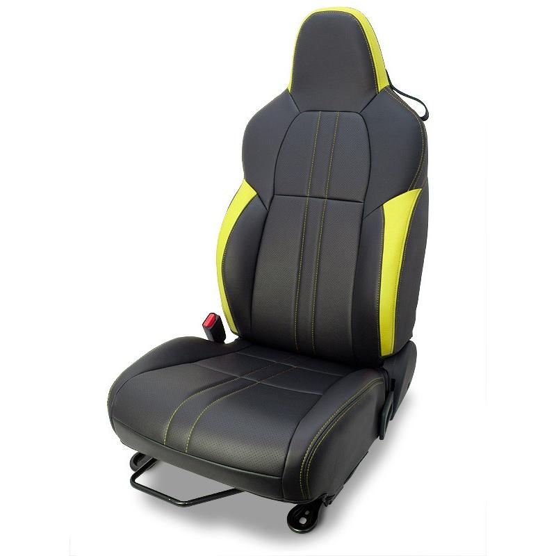 Ｇ&lsquo;ＢＡＳＥ Ｓ６６０ ＪＷ５ シートカバー ブラック&times;イエロー