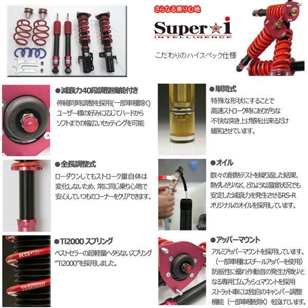 車高調 RS-R Super☆i スーパーアイ スカイラインクロスオーバー J50
