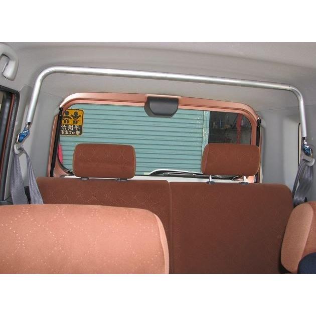 カワイ製作所 ラパン HE21S用 リアピラーバー スクエアタイプ ※注意 