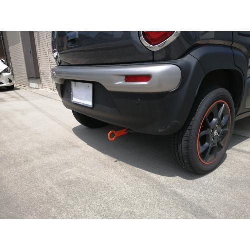 カワイ製作所 牽引フック リア 固定式 クロスビー 4WD MN71S 17/12〜用