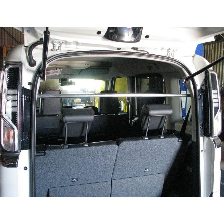 カワイ製作所 スペーシア カスタム MK53S 2017/12〜用 リアピラーバー