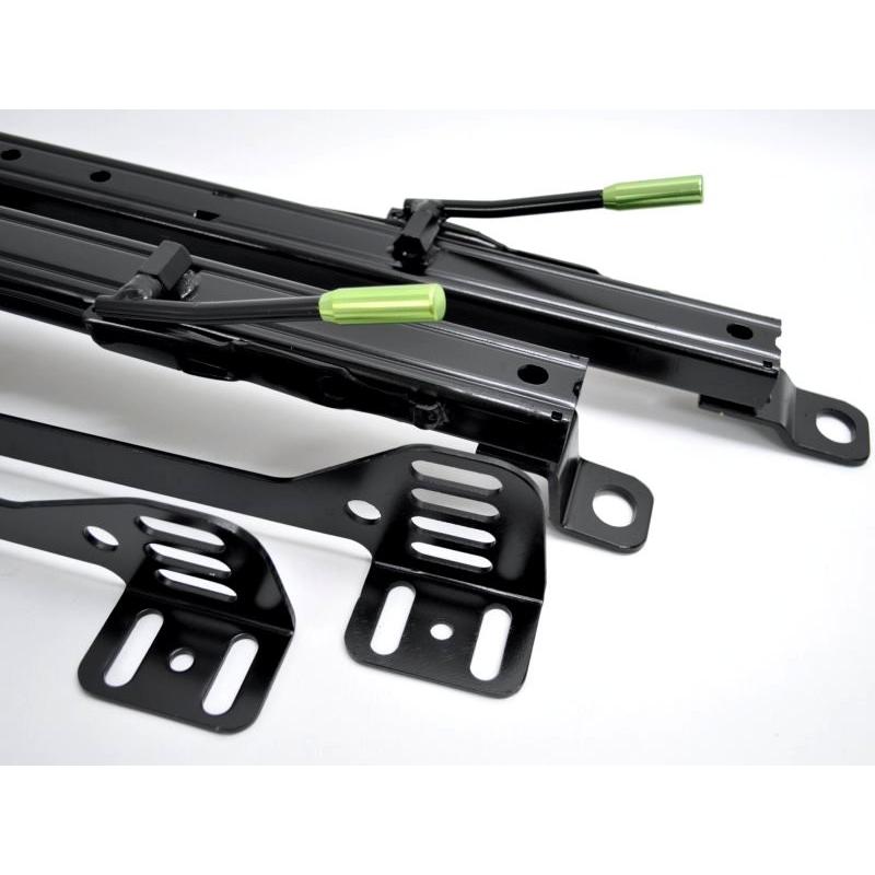 S13 シルビア フルバケ用 ダブルロックシートレール 運転席用 セパレートタイプ 日本製